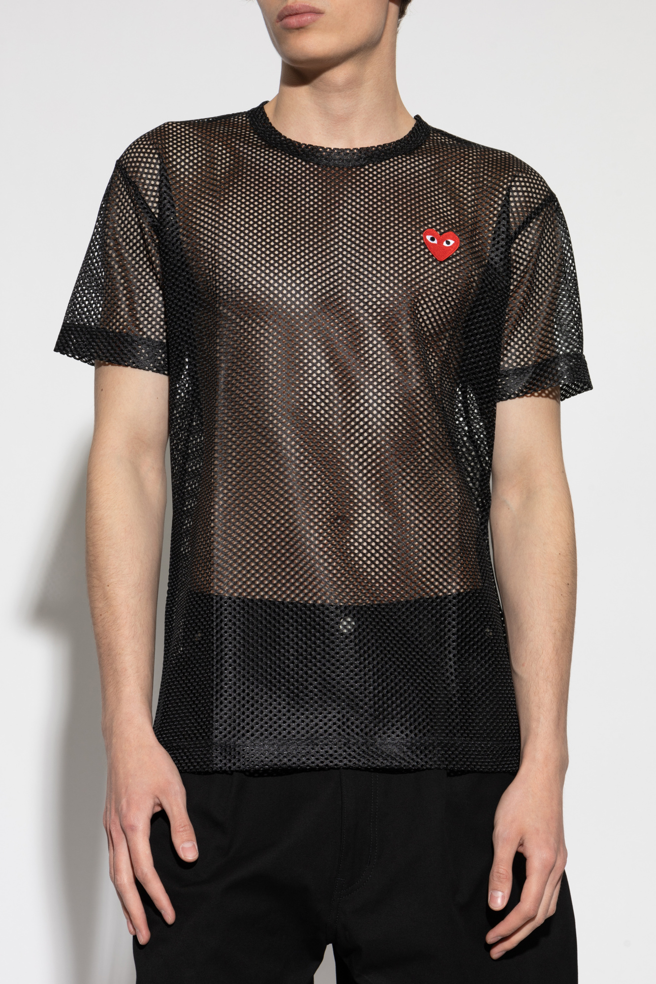 Comme des Garçons Play Transparent t-shirt | Men's | Vitkac